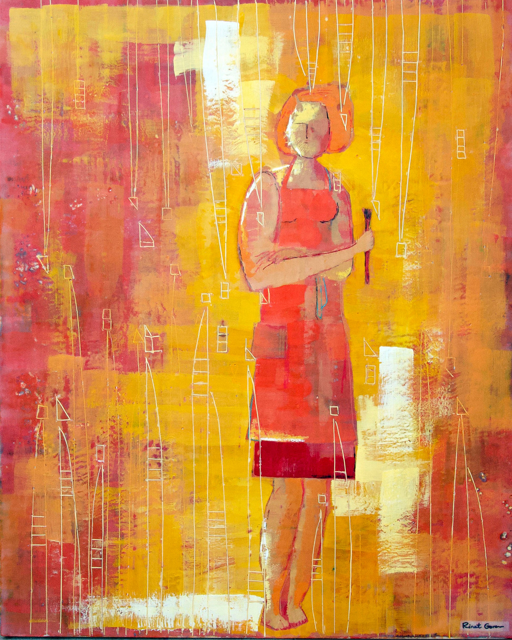 With A Brush